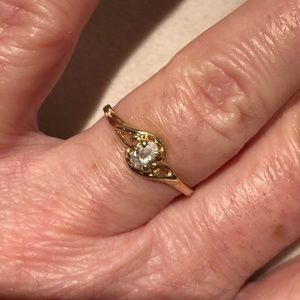 10k yellow gold ring